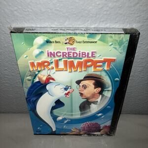 Dvd Sealed New The Incredible Mr. Limpet Warner Bros. Don Knotts Seal Has Breaks